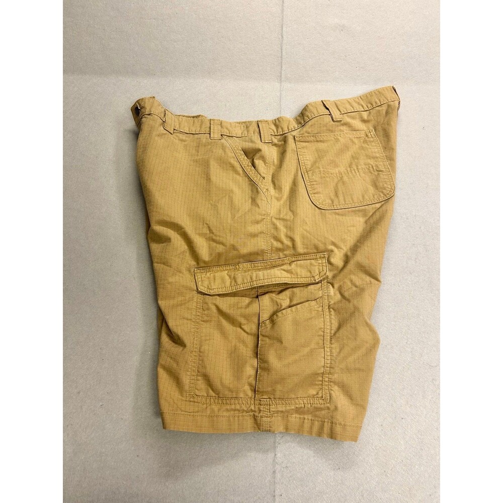 Carhartt Force Relaxed Fit Cargo Shorts Mens Size 46 Khaki Ripstop 103543 253 - Picture 2 of 9